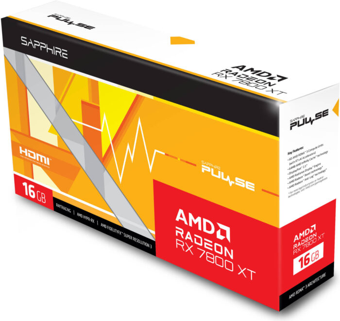 SAPPHIRE PULSE AMD Radeon RX 7800 XT