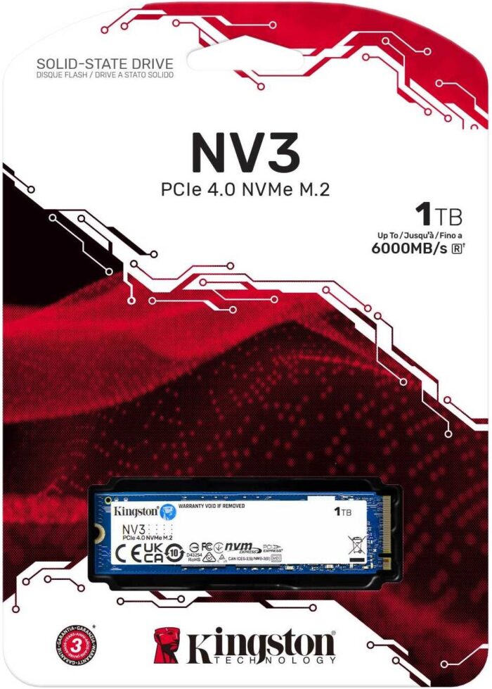 Kingston NV3 PCIe 4.0